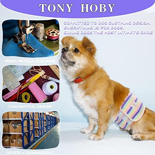 טוני הובי זכר כלב חיתולים, רחיץ זכר כלב בטן להקה, לשימוש חוזר זכר כלב לעטוף