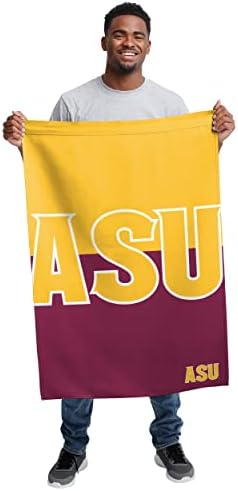 NCAA אריזונה סטייט סאן שדים יוניסקס דו צדדי כפול 40 x 28 לוגו צוות דגל אנכי, אנכי 40 x 28, גודל אחד