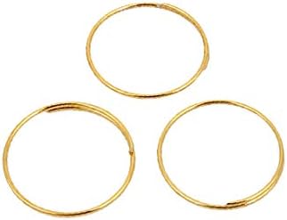 X-DREE 600 יחידות 11 ממ נברשת בקוטר חיצוני מחבר פלדה טבעת פלדה טבעת זהב טבעת (600 יחידות 11 ממ דימטרו חיצוני אראנה