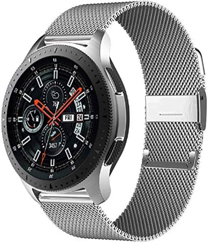 Crfyj 20/22 ממ עבור Huawei Watch GT2 Pro/Fit להקה לשעון 3 45/41 ממ חגורה מילאנית נירוסטה פעילה 2 46/42 ממ רצועה