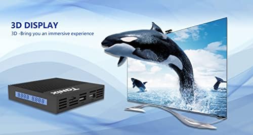 AMLOGIC S905X4 תיבת טלוויזיה אנדרואיד 11.0 תיבת טלוויזיה X4 PRO 4GB RAM 64GB ROM DUAL-WIFI 2.4GHz/5GHz BT Quad Core