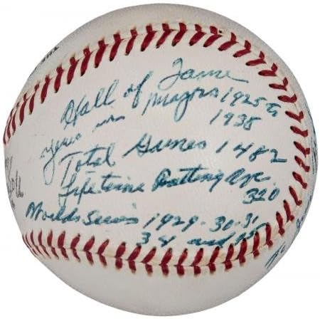 מיקי מיקי קוקרנה המשובח ביותר חתום בבייסבול STAT Baseball DNA - כדורי בייסבול עם חתימה