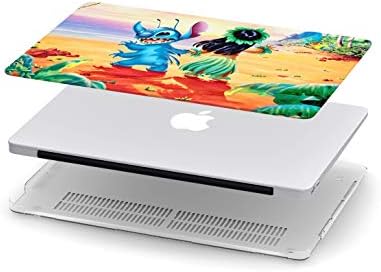 תווים מצוירים כיסוי מקרה תואם ל- MacBook Mac Mac Pro Air 12 13 15 16 אינץ 'דיס 8
