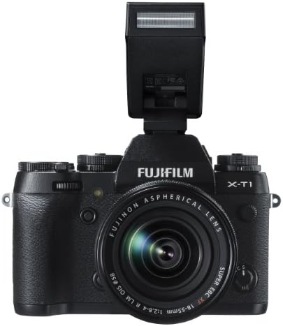 מצלמה דיגיטלית ללא מראה של פוג 'יפילם אקס-טי 1 16 מגה פיקסל עם מסך 3.0 אינץ' ו-אקס-אף 18-55 מ מ 2.8-4.0 ר