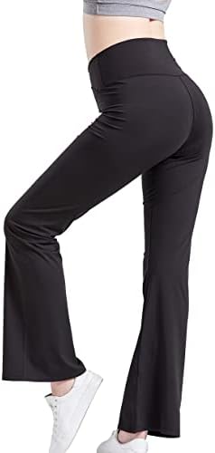 דני צ'ינס מכנסי יוגה מזדמנים של נשים מזדמנים נ 'קרוסאובר חותלות אימון מותניים גבוהות