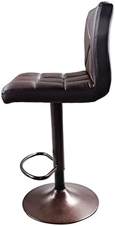 2 מחצבים מתכווננים דיסק גבוה ללא משענת קרוסאובר עיצוב בר כיסאות בר קעקוע קעקוע עיסוי פנים קפה סלון קפה