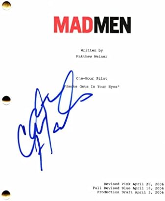כריסטינה הנדריקס חתמה על חתימה חתימה Mad Men תסריט טייס מלא - סופר סקסי ג'ואן הולוואי, צעצוע סיפור 4, בנות טובות, דרייב,