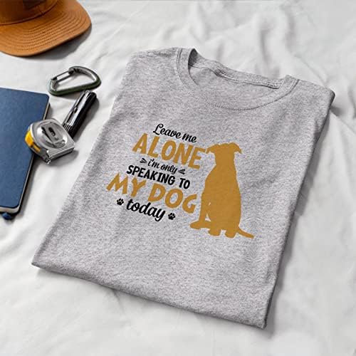 Seesnow מצחיק כלב כותנה חולצת טריקו לגברים מתנות לאישה כלב בגדי טי כלב חולצת שרוול קצר