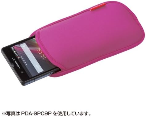 Sanwa אספקת PDA-SPC9BL Multi-Smartphone Case, Blue