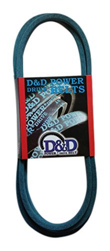 D&D PowerDrive M118755 חגורת החלפת ג'ון דיר קבלר, 4LK, 1 -להקה, אורך 44 אינץ ', גומי