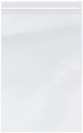 רוכסן פלימור שקיות ניילון משוחזרות, 2 מיל, 8 x 12