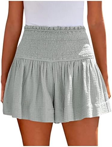 Hopolsy Womens חצאית מותניים גבוהה הסוואה כפתור מודפס חצאיות מידי עם שמלה מתאימה לאופנה של Pocketscasual.