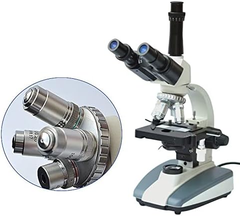 אביזרי מיקרוסקופ 4 10 20 40 60 100 עדשה אובייקטיבית מיקרוסקופ אכרומטית מתכלה מעבדה אובייקטיבית