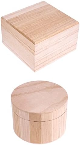 Michaels Bulk 8 חבילה: מגוון 3 ”; תיבת עץ מאת Make Market®