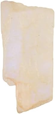 Gemhub אבן ירח טבעית, אבן צ'אקרה אבן גביש אבן טבעית אבן ריפוי גולמית גסה ליוגה, מדיטציה, רייק 52.05 CT