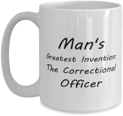 ספל קצין כליאה, ההמצאה הגדולה ביותר של האדם: קצין כליאה, רעיונות מתנה ייחודיים לחידוש לקצין כליאה, ספל קפה כוס
