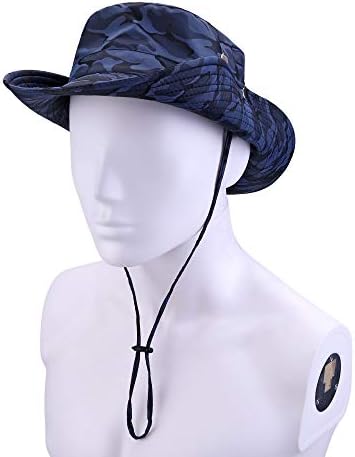 כובע דיג של פלטו הגנת שמש נושמת כובע כובע ספארי רחב כובע שמש