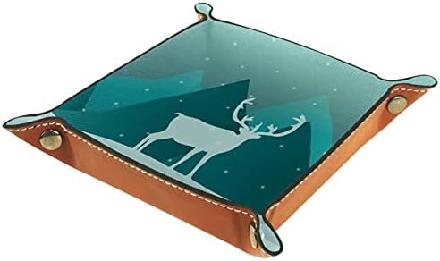 קופסא אחסון שלג קופסת שולחן העבודה שליד מיטה החלפת ארנק מפתח ארנק קופסא קופסת מגש מגש מגש