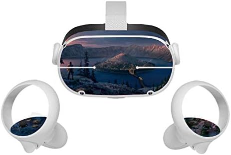 משחק הווידיאו של הישרדות זומבי סדרה Oculus Quest 2 Skin VR 2 אוזניות עורות ובקרות מדבקות מדבקות מגן אביזרי מדבקות