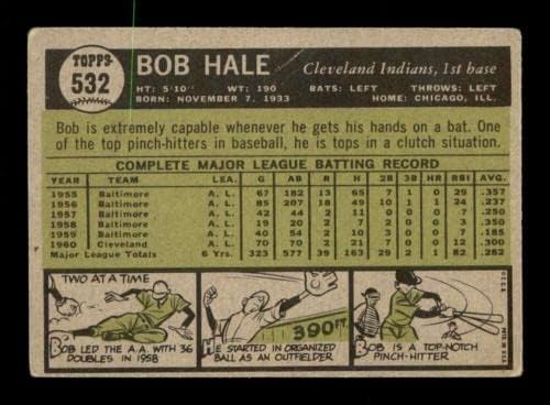 532 בוב הייל - 1961 כרטיסי בייסבול TopP
