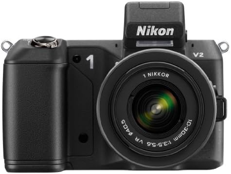 מצלמת עדשות להחלפה נטולת מראה עם ניקון עם 1 Nikkor VR 10-30 ממ f/3.5-5.6-גרסה בינלאומית