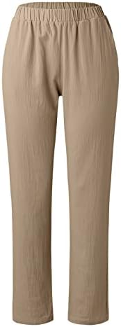 מכנסיים מכנסיים מזדמנים מכנסיים כותנה מכנסיים עליונים מכנסיים קרסול מכנסי חוף מכנסיים עם כיס עם כיס