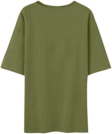 חולצות T של חג הפסחא לנשים חולצה שרוול קצר צוואר עגול צוואר גרפי חמוד