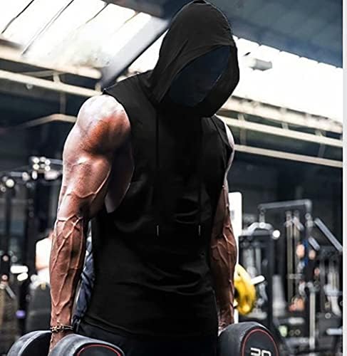 גברים של אימון סלעית גופיות ספורט אימון שרוולים כושר נים פיתוח גוף מנותק שרירים חולצות
