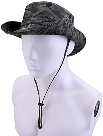 כובע דיג של פלטו הגנת שמש נושמת כובע כובע ספארי רחב כובע שמש