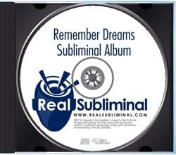 זכור את החלומות שלך CD Subliminal