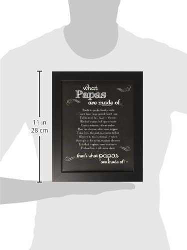 מסגרת לוח גיר פאפא - מתנה לפאפה ליום האב, יום הולדת, לידת הנכד - תוצרת ארהב