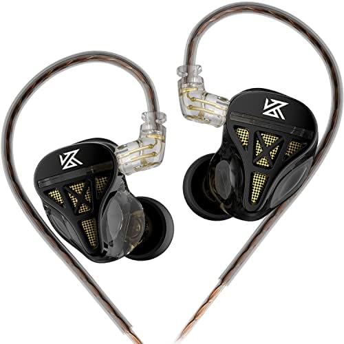 KZ DQS DISHIM DRIVER SEMI-OPEN SOUND HIFI צליל אוזניות/אוזניות/אוזניים