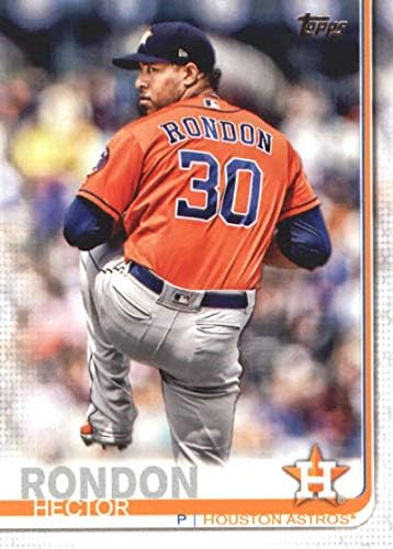 2019 Topps 91 Hector Rondon Houston Series Series 1 כרטיס מסחר בייסבול MLB