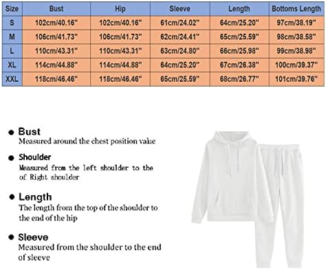 חליפת ספורט פוג ' יויה לנשים בכושר רופף ס-4 אקסל 2 יחידות סט סוודר עם ברדס עם מכנסי שרוך חליפת תרגיל ריצה