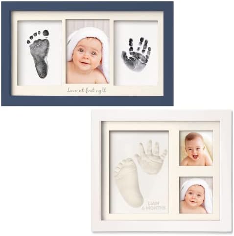 תינוק ללא דיו תינוק יד וטביעת רגל ערכת מסגרת ותינוק יד וטביעת רגל ערכת - אישית תינוק תמונה מסגרת ליילוד-תינוק טביעת רגל ערכת-בלגן