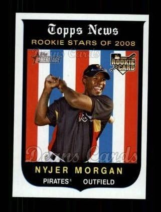 2008 Topps 136 Nyjer Morgan Pittsburgh Pirates Pirates NM/MT