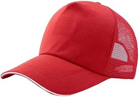 2023 חדש גברים ונשים של קיץ כותנה חזרה נטו כובע אופנה מזדמן קרם הגנה בייסבול כובע יהירות רכב מגן