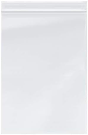 רוכסן פלימור שקיות ניילון משוחזרות, 2 מיל, 7 x 10