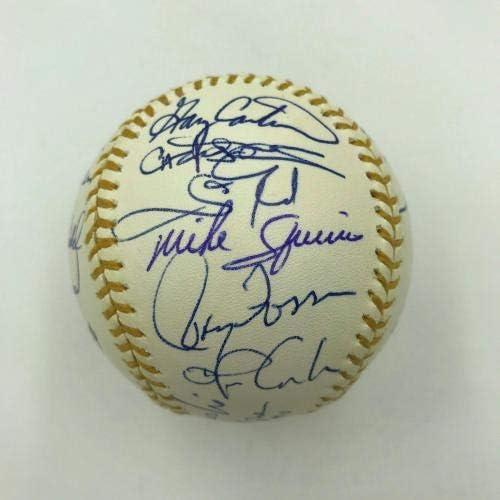 זוכי כפפות הזהב הנחמדות חתמו על בייסבול 19 סיגס גארי קרטר ביל מאזרוסקי-כפפות ליגת הבייסבול החתומות