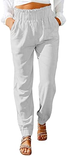 אוויולוי מכנסי מכנסיים ליידי משקל קל משקל ארוך רופף רופף רופף מחודד