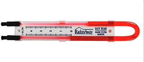 Radonaway 50017 קל לקרוא מנומטר, כחול