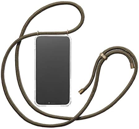 מארז טלפון של קנוק Crossbody תואם ל- Apple iPhone 13 מיני 5.4 - מארז TPU עם רצועה מחזיק צוואר נייד מארז טלפון