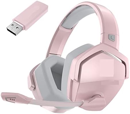 VPSN G06 אוזניות משחק אלחוטיות 3.5 ממ קווי באז אוזניות באס קוויות צמצום רעש עם אוזניות MIC עבור PS5 PS4 PC