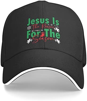 כובע חג המולד ישו הוא הסיבות לכובע העונה גברים כובעי בייסבול כובעים מצחיקים