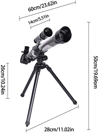 טלסקופים של שבירי גרפר למבוגרים וילדים למתחילים באסטרונומיה, כוכבי ראייה לילה בהגדרה גבוהה טלסקופ ווייט