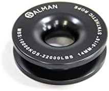 סלמאן 10 טון （22000 £ Å סגסוגת אלומיניום 6061 חטוף טבעת שחזור כננת אביזר