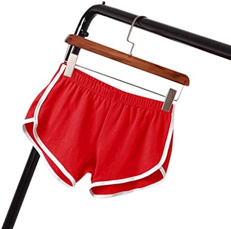 נשים ספורט אימון קצר אימון יוגה חותלות כושר בקרת בטן פעילה מכנסיים קצרים לבוש כושר מזדמן ביגוד מזדמן קיץ מוצק