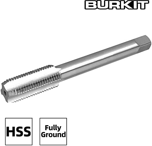 Burkit M14 x 0.5 חוט ברז יד ימין, HSS M14 x 0.5 ברז מכונה מחורצת ישר