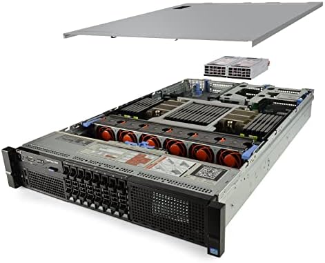 Dell PowerEdge R820 Server 2.20GHz 32 ליבות 512GB 8x 600GB באמצע הרמה