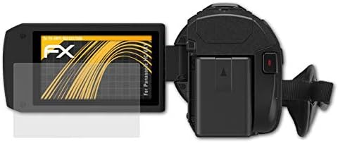 מגן מסך Atfolix התואם לסרט הגנת המסך של Panasonic HC-VX1, סרט מגן FX אנטי-רפלקטיבי וסופג זעזועים